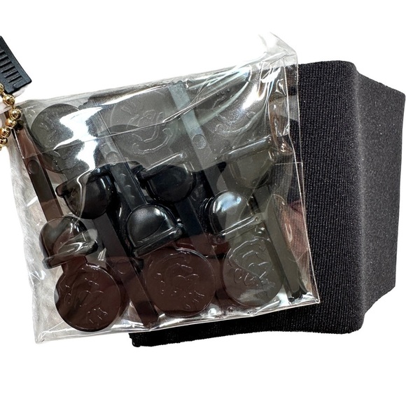 🔴 5 for $10 LOVE YOU A LATTE Pinch Provisions Mini Pouch Cup Holder Stirrers - Picture 4 of 4